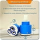 thumbnail image 2 of 35mm/40mm faucet cartridge Replacement ceramic disc cartridge for water mixing faucets. (35mm), 2 of 5
