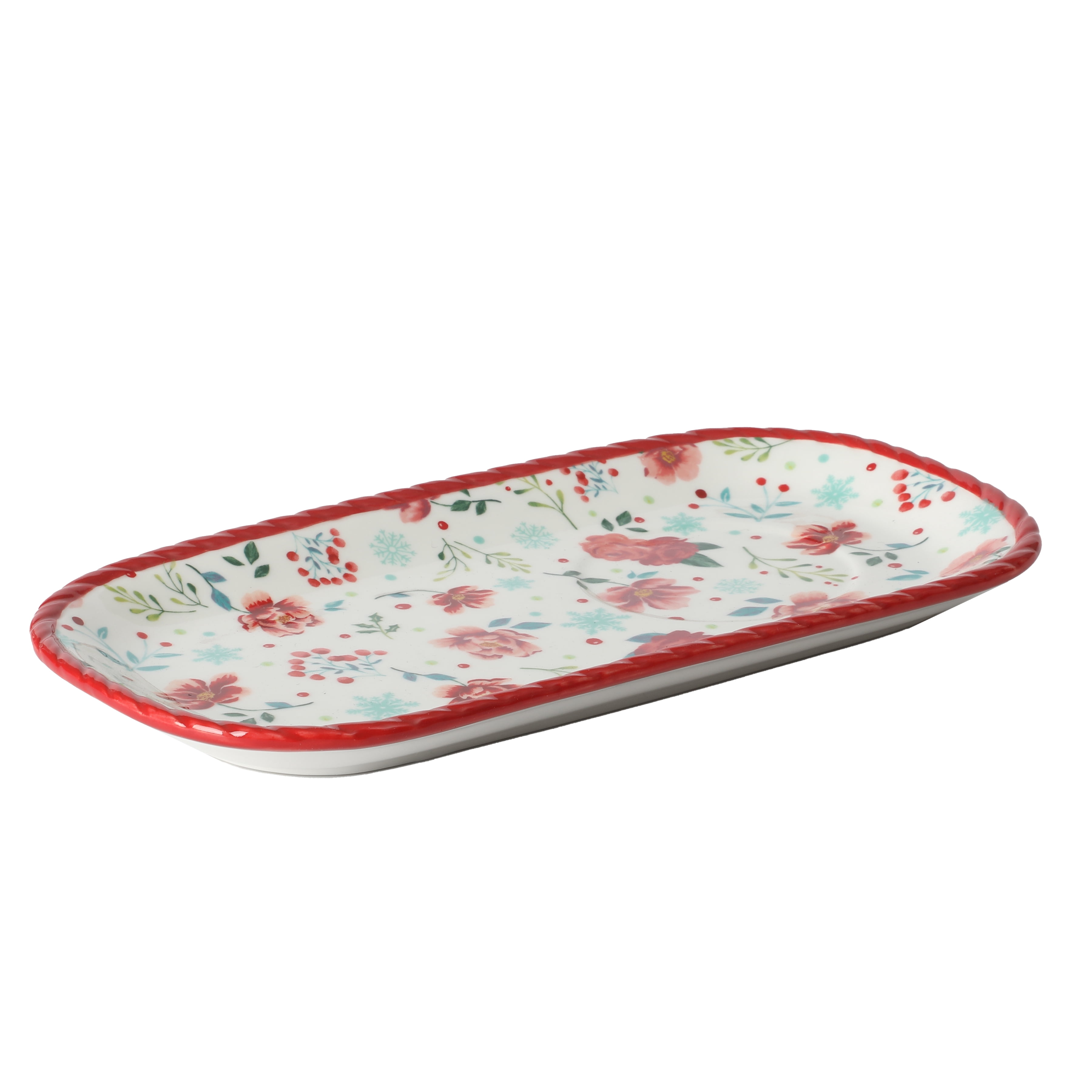 The Pioneer Woman Merry Meadow Stoneware Cookie Tray Set