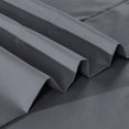 thumbnail image 5 of BLC Dark Grey Twin Sheet Set 3 Piece Brushed Microfiber Egyptian Bedding Extra Soft Cooling Bed Sheets Deep Pocket up to 15-inch Mattress Hypoallergenic Wrinkle Fade Shrink Resistant, 5 of 6
