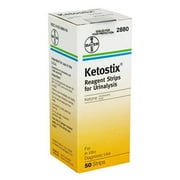 2 Pack - Ketostix Reagent Strips 2880 - 50 Each