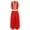 Red, variant on TiaoBug Boys Arabian Prince Cosplay Outfits Sleeveless Vest + Pants Carnival Mottoparty Costume Red 8