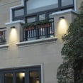 thumbnail image 2 of 28288-015 Eurofase Lighting Bravo - 6.25 Inch 16W 16 LED Outdoor Wall Sconce-Marine Grey Finish, 2 of 3