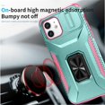 thumbnail image 4 of Funda para GANGXUN iPhone 12 - Soporte metálico, Función magnética, Verde, 4 of 5