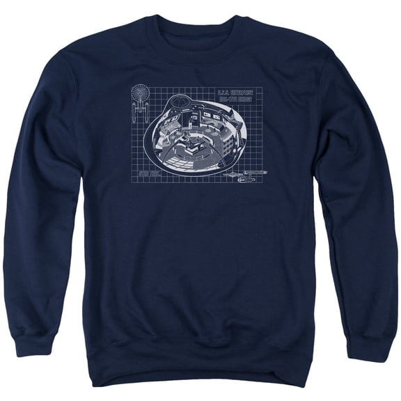 Star Trek - Bridge Prints - Crewneck Sweatshirt - X-Large