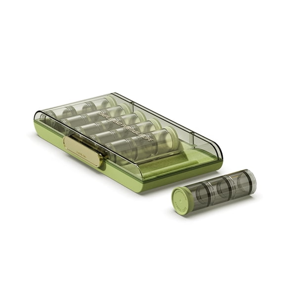 3 Times a Day Pill Organizer 7 Day, Large Daily Pill Organizer, Weekly Medicine Vitamin Organizer Box, Fish Oil Supplement Storage Organizer, Separable Travel Pill Container