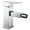 Silver, variant on Toilet bidet Faucet set Kit Brass Hand Bidet faucet for Bathroom Single Handle Sinks Mixer Tap Cold And Hot Water Tap -Modern Design