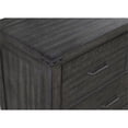thumbnail image 4 of Pemberly Row Contemporary Solid Wood 7-Drawer Dresser in Gray, 4 of 7