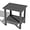 Hdpe,grey, variant on SONGMY Patio Side Table, Round Metal Steel Weather Resistant Portable Patio Tableļ¼ Outdoor and Indoor Patio Small Table for Garden Balcony Yard, Peacock Blue