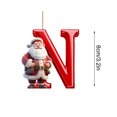 thumbnail image 3 of Meitianfacai 26 Letters Christmas Tree Decoration Pendant Christmas Tree Ornaments Personalized DIY Christmas Ornaments Christmas Decoration Xmas Tree Hanging Decor Feature, 3 of 5