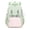 Z57-Light Green, variant on Plaid Pattern Kawaii Backpack Decorative Chain Pendant Spine Support Waterproof Large Capacity Back To School Casual Bookbag