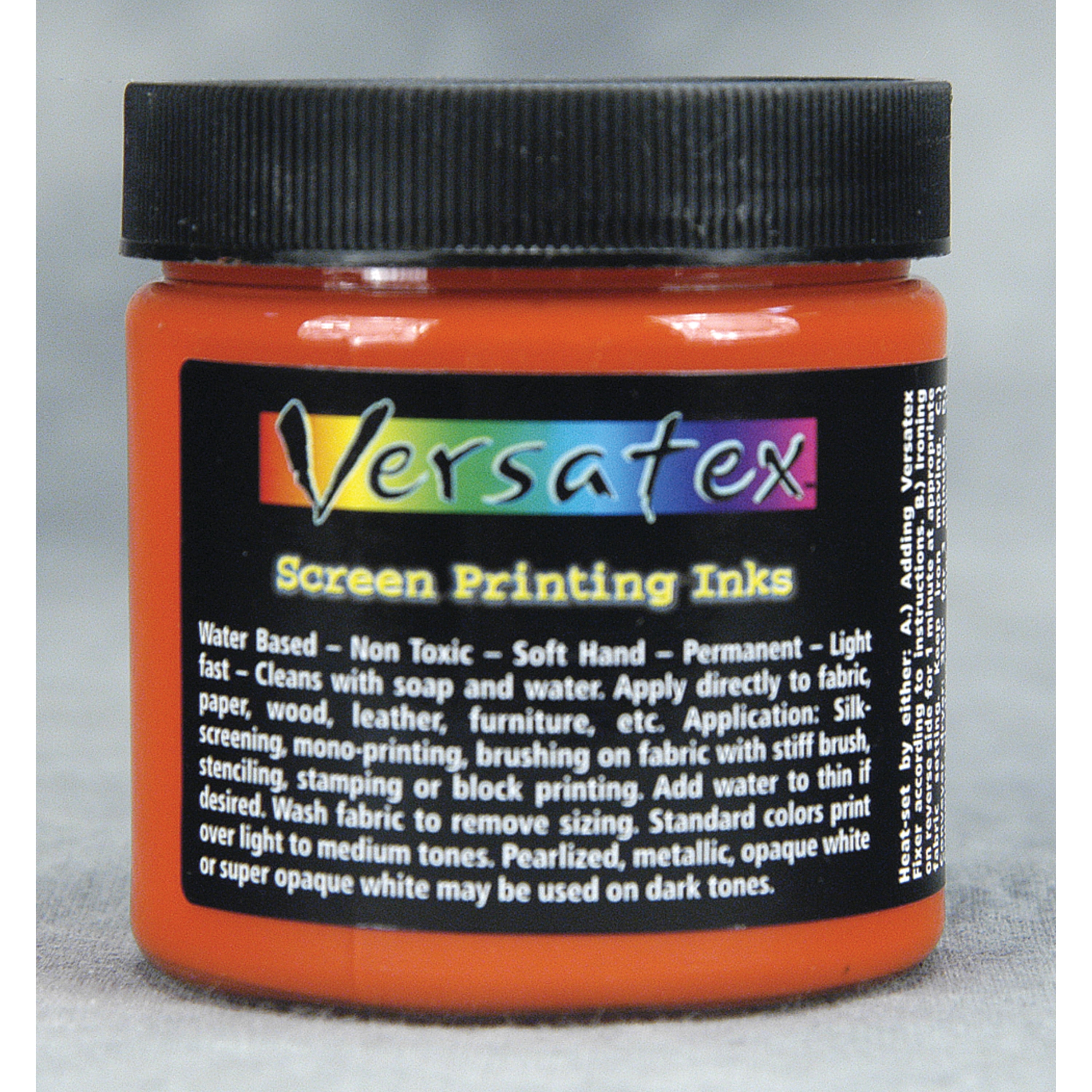 Jacquard Versatex Screen Printing Ink 4 Oz Yellow Walmart Com