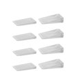 thumbnail image 1 of Cuñas para puertas Linaichen, 8 unidades, transparentes, para mesa, niveladoras de muebles inestables, 1 of 7