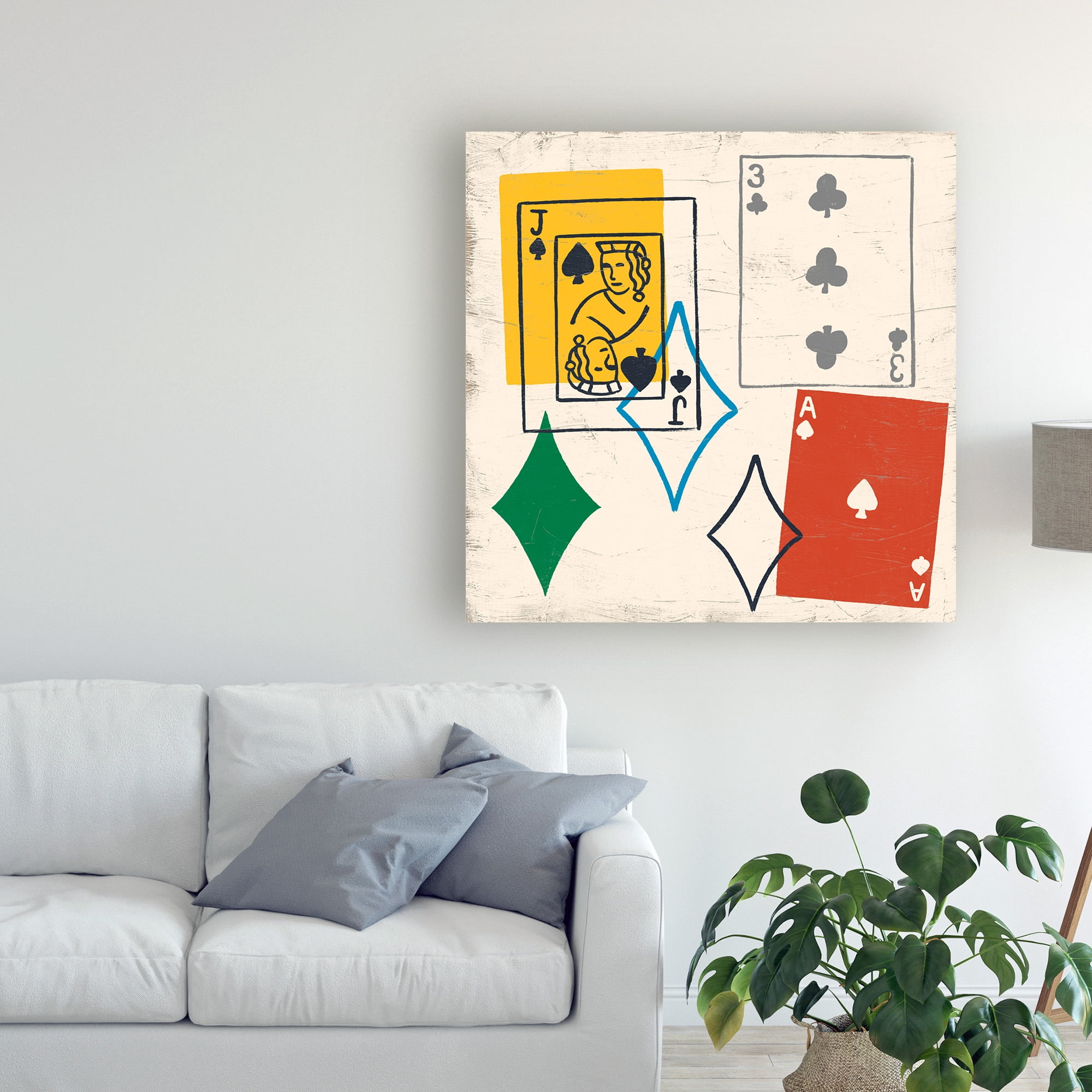 Trademark Fine Art 'Game Time III' Canvas Art by June Erica Vess