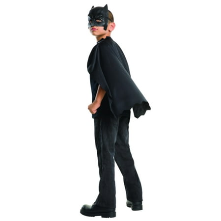 Dawn Of Justice Batman Cape with Mask Child Halloween Accessory