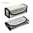 thumbnail image 3 of 2 Pack LiPo Battery Fireproof Explosion Proof Safety Bag for guarding, charging and storage, 3 of 6