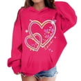 thumbnail image 2 of NordicNest Girls Hooded Sweatshirt Soft Casual Pullover With Pocket For Play And School Hooded Jacket Girls, 2 of 4
