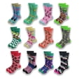 thumbnail image 2 of A Pair of Autumn and Winter Men Women Socks Fashion Cartoon Happy Novel Quality Stitching Soft and Comfortable Crew Socks Gao Jinjia LED, 2 of 2