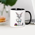 thumbnail image 3 of CafePress - Easter Bunny Painting Eggs Mugs - 11 oz Ceramic Mug - Novelty Coffee Tea Cup, 3 of 4