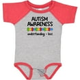 thumbnail image 3 of Inktastic Autism Awareness Understanding and Love with Puzzle Pieces Boys or Girls Baby Bodysuit, 3 of 5