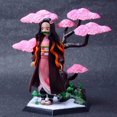thumbnail image 3 of Demon Slayer: Kimetsu No Yaiba Sakura Scene Nezuko Figura de cómic Modelo de juguete Personaje de anime para niños Juguetes de 7,49 pulgadas, 3 of 5