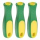 thumbnail image 1 of Mango de archivo de goma Uxcell de 3 piezas, 4.33 pulgadas, agujero rectangular, mangos ergonómicos para archivos metálicos planos de 6" y medios redondos, 1 of 7