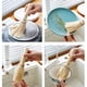 thumbnail image 5 of Cepillo para ollas con mango de madera | Cepillo antiadherente para platos con cerdas de fibra de coco natural | Limpieza suave para utensilios de cocina | Cepillo para fregar de cocina de 8,, 5 of 6