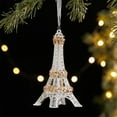 thumbnail image 5 of FastXmas Crystal Sequin Christmas Tree Ornaments Clear Bow Hanging Decorations Ornaments for Xmas Tree Winter Holiday Wedding Home Decor, 5 of 7