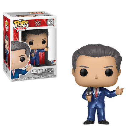 Funko Pop WWE: WWE - S8 - Vince McMahon (In Suit) (Item may