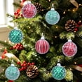 thumbnail image 3 of YingYouFu Christmas Balls Ornaments Set - Christmas Tree Decoration Ornaments Shatterproof Hanging Balls for Xmas Trees, Home, Party, Holiday Festive Decorations Set of 12pcs, 3 of 7