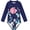 G- Navy Floral, variant on Popvcly 2-8T Toddler Little Girls Zipper Long Sleeve Rash Guard One Piece Swimsuit Kids UPF 50+ Sun Protection Swimwear Bathing Suit