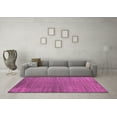 thumbnail image 3 of Ahgly Company Indoor Square Oriental Pink Modern Area Rugs, 4' Square, 3 of 4