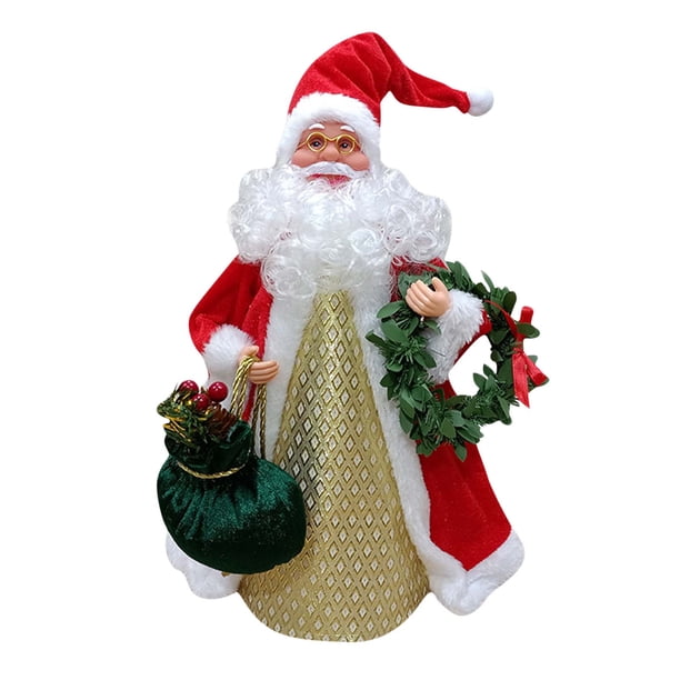 Teissuly Christmas Tree Hat Tree Top Star Santa Claus Ornaments Forest Elderly Tree Top Topper Christmas Decor For Home Teissuly WER202310163695