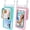 Green+Pink, variant on TJS [2 Pack] Up to 8.5" Floating IPX8 Waterproof Phone Pouch Bag with Adjustable Lanyard, Large Space Cellphone Dry Bag Case for iPhone 16 15 Pro Max 14 Pro Galaxy S23 Ultra S22 Series (Black+Black)