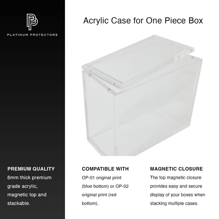 one piece booster box acrylic case One Piece Booster Box Acrylic Case