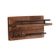 thumbnail image 4 of Perchero de pared para sombreros, ganchos giratorios, gancho de pared con soporte para gafas, llavero de madera, perchero para toallas, entradas, 4 of 9