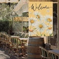 thumbnail image 3 of Yellow Daisy Floral House Flag 28x40 Inch Double Sided for Outside, Small Burlap White Petal Flower Bloom Seasonal Spring Summer Holiday Yard Flag Outdoor Decoration, 3 of 6