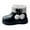 Black, variant on Gubotare Fur Boots for Girls Kids Snow Boots Winter Boots for Girls Water Resistance Boys Snow Boots Girls Boots Faux Fur Suede Boots Warm Size 12.5 (Black,Little Kids 12.5)
