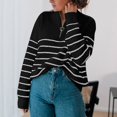 thumbnail image 4 of Vedolay Cardigan Sweaters for Women 2023 Long Sleeve Knitted Sweater Jumper Black,L, 4 of 5