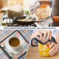 thumbnail image 5 of Pioneer Flower Floral Print Pattern 1-Pack Oven Mitts Set, Heat Resistant Kitchen Gloves, 7.7" X 12", 5 of 6