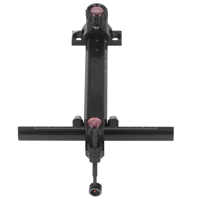 Archery Recurve Bow Sight T Shape Adjustable Metal Shooting Target Sight Archery Competition Accessories