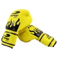 thumbnail image 1 of Par de Guantes de Boxeo Fire Sports PVC Línea Fire One Amarillo, 1 of 5