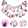 thumbnail image 2 of 1 juego de Cupcake Topper Halloween Cake Decor Halloween Banner Globo Decoración, 2 of 5