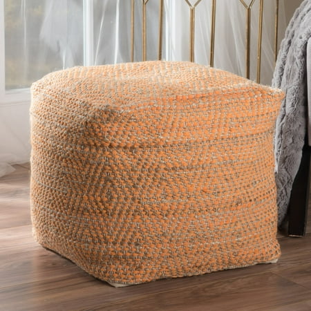 Hendren Fabric Pouf Ottoman