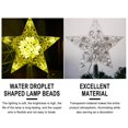 thumbnail image 6 of Dmlowu Christmas Tree Topper - Sparkling Hollowed Star Tree Topper for Christmas Tree Party Holiday Decorations, 8" Shatterproof Christmas Tree Toppers with Led Light, 6 of 7