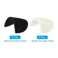 thumbnail image 3 of Uxcell Shoulder Pads Costume Shoulder Pads Large Breathable Sponge Pads Thick for Women Clothing Men 4 Pairs, 3 of 6