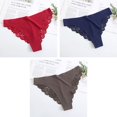 thumbnail image 1 of CINVIK Sexy Lace G String Bragas Mujer Nylon Seda Panty Tanga Calzoncillos Ropa interior Lencería Mujer Damas Floral Pantys Calzoncillos Tan Jianjun unisex, 1 of 2