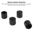 thumbnail image 3 of 4Pcs Electric Guitar Knobs Set Bass Volume Tone Knob Metal Potentiometer  Volume Tone Control For Bass, 3 of 8
