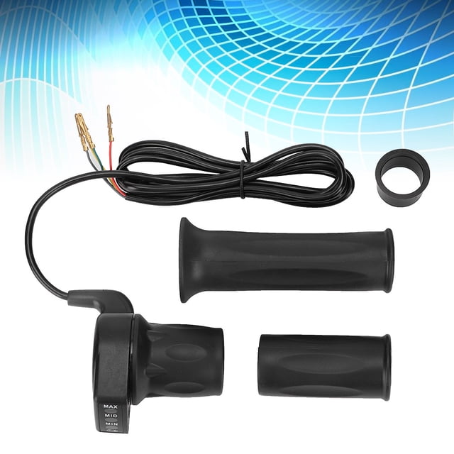 Acelerador de scooter, acelerador de medio giro de 36 V, acelerador de medio giro para bicicleta eléctrica, acelerador para bicicleta eléctrica, funcionalidad de alta precisión