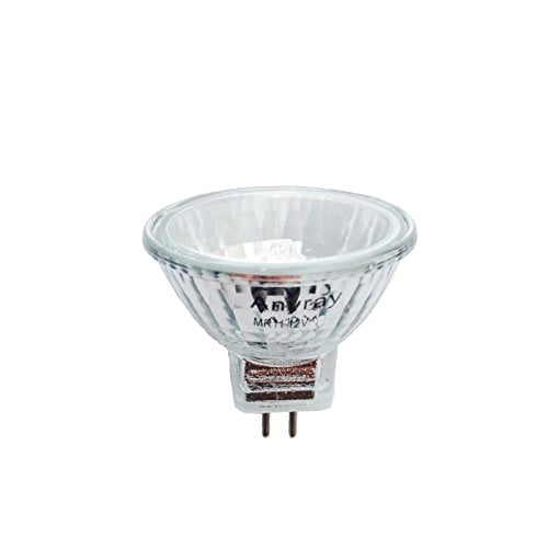 5-bulbs Clear MR11 12Volt 8-Watts Precision Halogen Reflector Fiber Optic Light Bulb 8W 12V Anyray A2001Y
