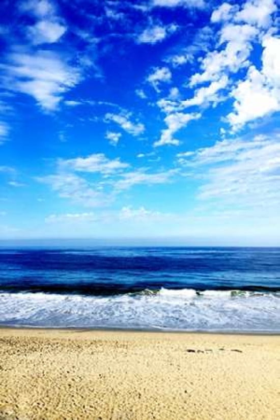The Ocean Is Blue Canvas Art - Acosta(20X28)